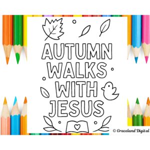 Cozy Faith Vibe Coloring Pages