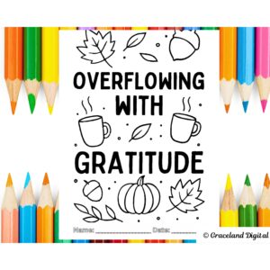 Gratitude & Blessings Coloring Pages