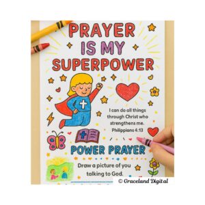 Scripture Inspired Coloring Pages