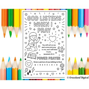 Scripture Inspired Coloring Pages