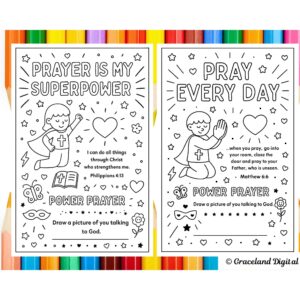 Scripture Insired Coloring Pages