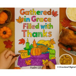 Thanksgiving Insired Coloring Pages