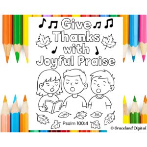 Thanksgiving Insired Coloring Pages