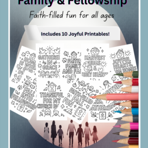 Family and fellowship childrens coloring pages pdf ebook download