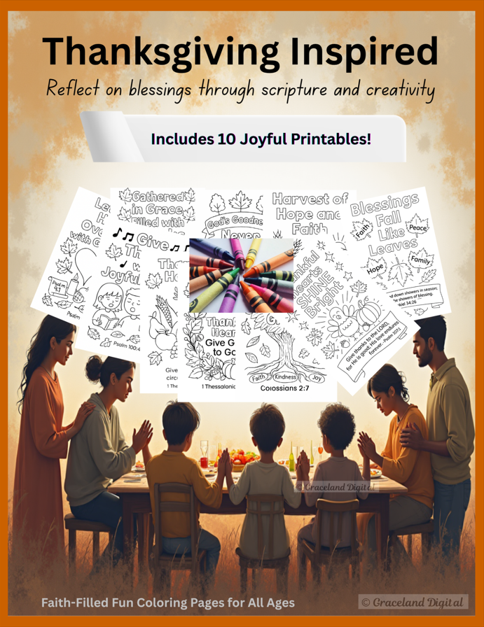 Thanksgiving inspired childrens coloring pages pdf ebook download